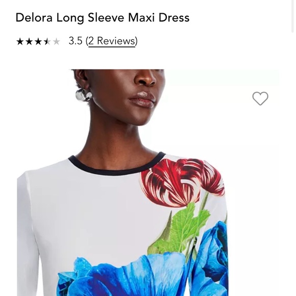 WOMEN’S Authentic ALICE AND OLIVIA DELORA LONG SLEEVE MAXI DRESS - Picture 11 of 11